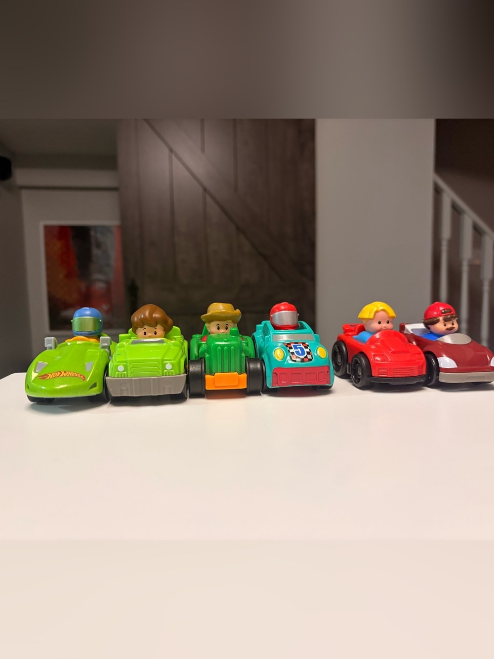 Fisher Price Little People Assorted Wheelies lot of 6
